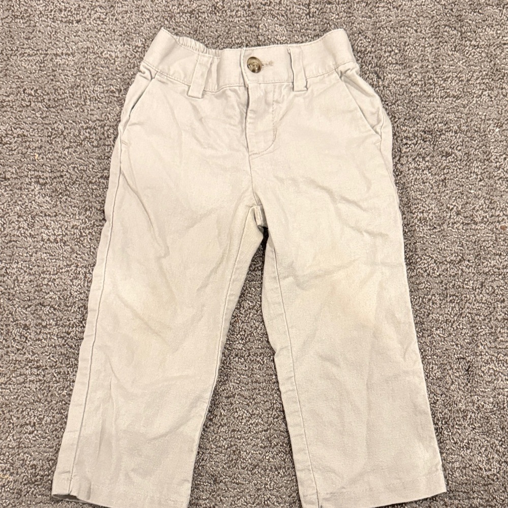 Gymboree Classic Kids Beige Chino Pants 18-24 month